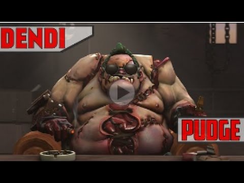 Dendi playing Pudge | Денди играет на Пудже