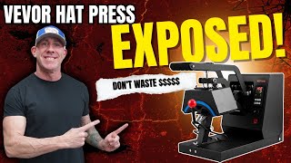 How To Press Patches on Hats with a Vevor Heat Press
