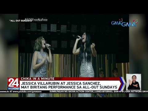 Jessica Villarubin at Jessica Sanchez, may biritang performance sa All-Out Sundays 24 Oras Weekend
