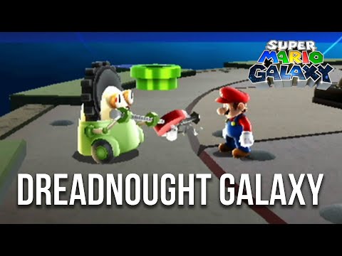 Dreadnought Galaxy secret star location in Super Mario Galaxy