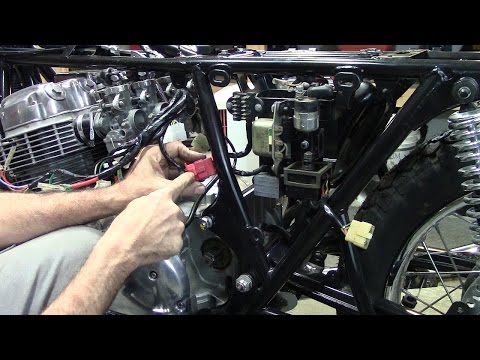 73 Honda CB750 Custom Build  Part 31 - Wiring Harness