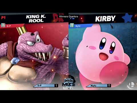 Smash @ Miz's Ultimate WiFi 3 - G-P (King K. Rool) vs Nytz (Kirby) Winners Quarters