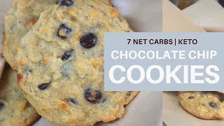 chocolate chip cookies with coconut flour