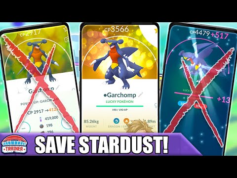 HOW TO *SAVE STARDUST* POWERING UP POKÉMON! GET A STRONG TEAM WITHOUT WASTING STARDUST | Pokémon GO