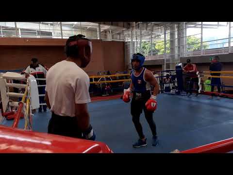 Luigui miranda Peru vs dominicana Rohan polanco segunda sesion sparring