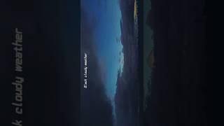 Black clouds??😱🌧️ #shorts #clouds #weather #winter #aestheticvibes