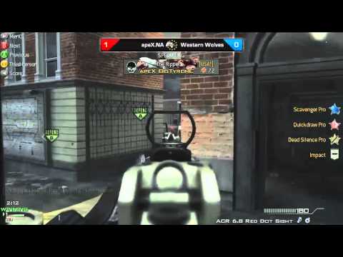 EGL5: Call of Duty: MW3 (Xbox 360) : Apex.NA vs Western Wolves : Map 2 - WB Final