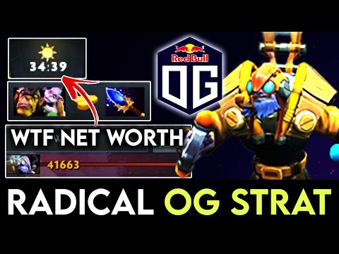 Radical Tinker Is Back With OG Strat - WTF Unbelievable Huge Net Worth Dota 2