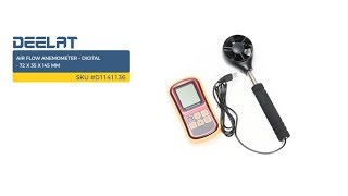 Air Flow Anemometer – Digital - 72 x 35 x 145 mm SKU #D1141136