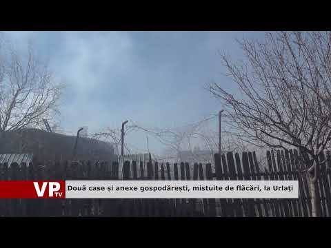 Două case și anexe gospodărești, mistuite de flăcări, la Urlaţi