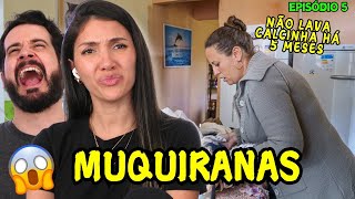 REAGINDO MUQUIRANAS BRASIL l COME 1 VEZ POR DIA e MONTOU UMA ACADEMIA DO LIXÃO