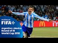 FULL MATCH Argentina Vs Mexico 2010 FIFA World Cup
