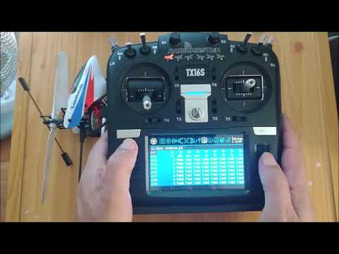 HOW TO SETUP helicopter WLtoys v911 v911S v966 V977 V950 V930 in RadioMaster TX16S with OpenTX