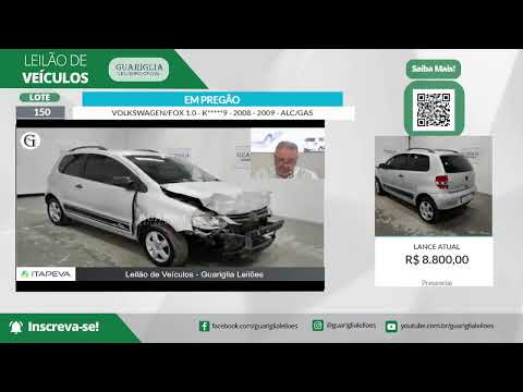 LEILÃO DE VEÍCULOS EM CAÇAPAVA/SP - 03/09/26