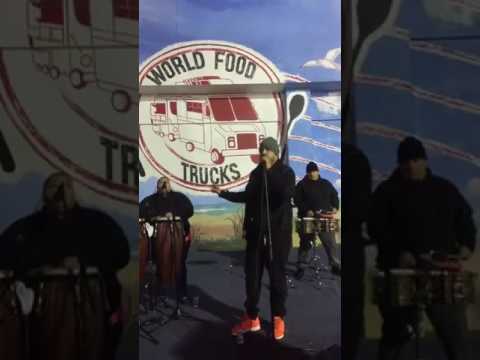 Grupo Da New Guajira performing @WorldFoodTrucks