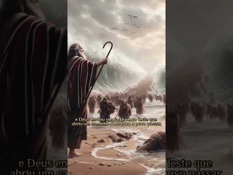 SAIBA QUEM ATRAVESSOU O MAR VERMELHO!#CuriosidadesBíblicas #FatosBíblicos #HistóriaBíblica