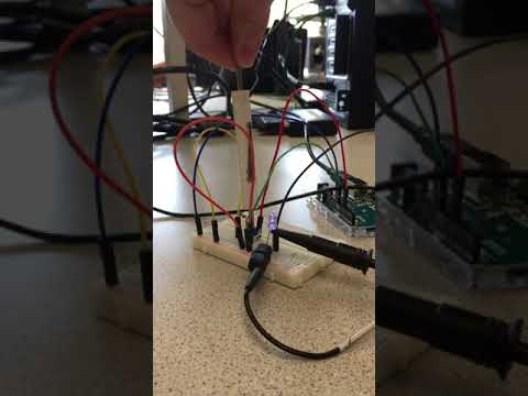 Potentiometer and LED video