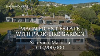 Magnificent villa with park-like gardens in Son Vida, Majorca - 1st Video