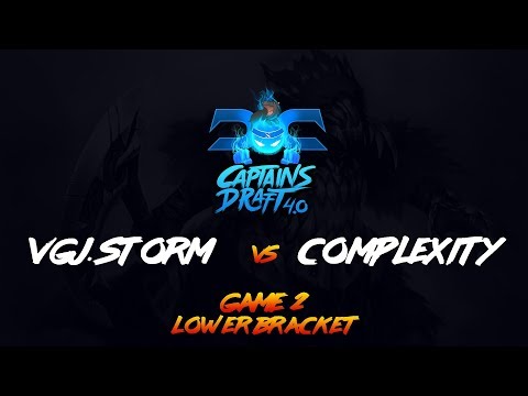 VGJ.Storm vs Complexity Game 2 - Captains Draft 4 NA Qualfiers LB Finals