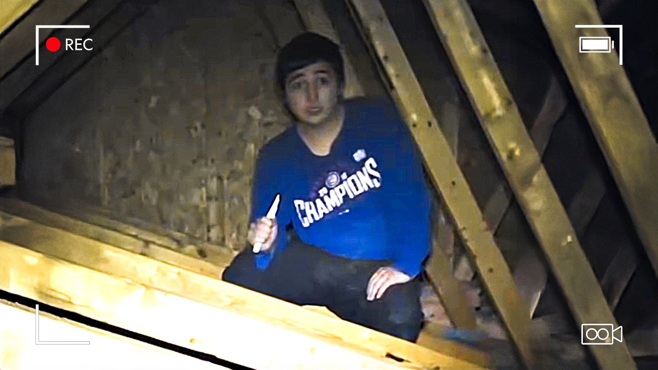 Hidden Camera Reveals Wanted Killer Living Inside Family's Attic