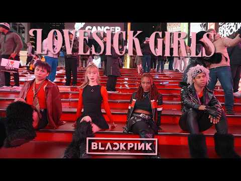 [KPOP IN PUBLIC NYC | ONE TAKE] BLACKPINK (블랙핑크) - ‘LOVESICK GIRLS’ | Dance Cover by F4MX