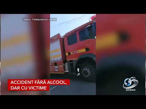 Două femei rănite într-un accident în Piatra Șoimului, Neamț