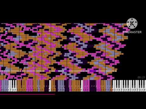[Black MIDI] Note Art Lag Tester (16 Million Notes) ~ OrangePaprika67
