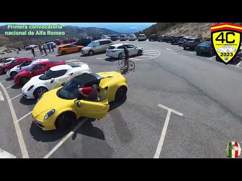 Alfa Romeo 4C Exito en la primera concentración nacional de Alfa 4C