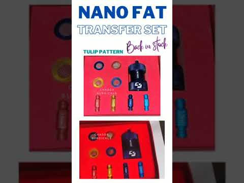 Nano Fat Transfer Set. Tulip Pattern