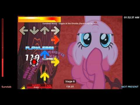 Eurobeat Brony - Giggle at the Ghostie [ Stepmania - Hard A ]