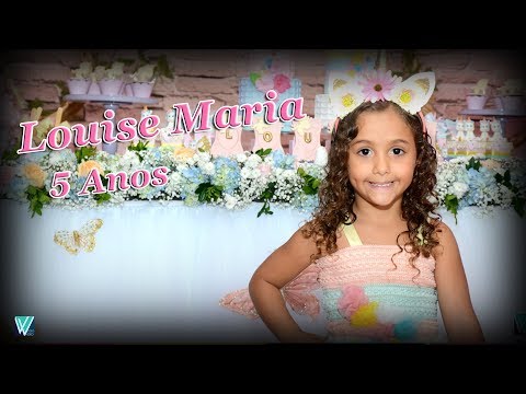 MOMENTOS - LOUISE MARIA 5 ANOS