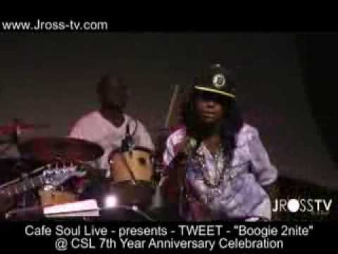 James Ross @ Cafe Soul Live - present - TWEET - "Boogie 2nite" - @ The Pageant - www.Jross-tv.com
