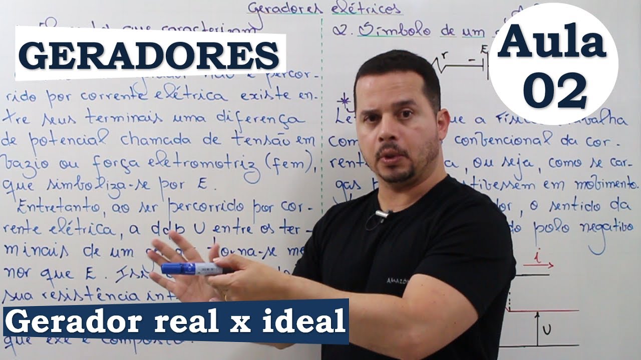 GERADORES | AULA 02 | ELEMENTOS QUE CARACTERIZAM