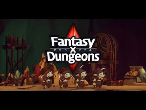 FANTASYxDUNGEONS android game first look gameplay español