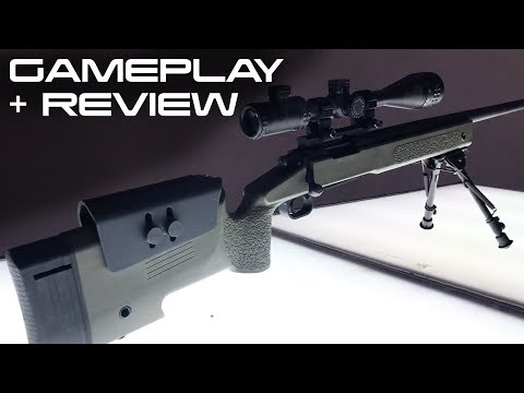 ASG M40A3 Proline Gameplay and Review - Swamp Sniper