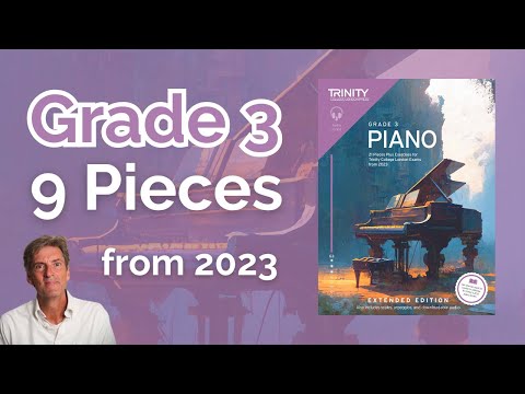 Trinity Grade 3 Piano (from 2023) EXTENDED EDITION: 9 Pieces