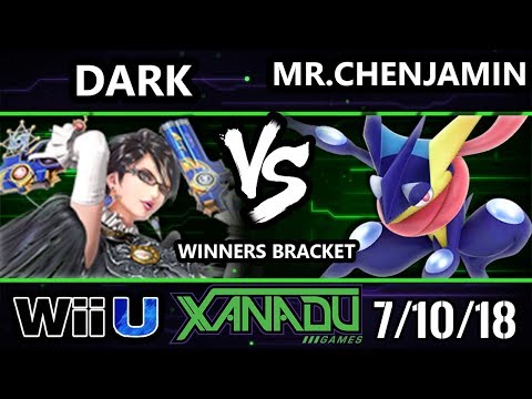 S@X 258 Smash 4 - DaRk (Bayonetta) Vs. Mr. Chenjamin (Greninja) - Wii U Winners Bracket
