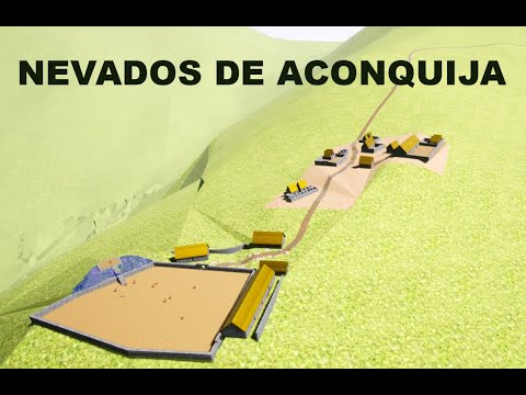 NEVADOS DE ACONQUIJA, Catamarca - Argentina (LLACTA INCA) 3D