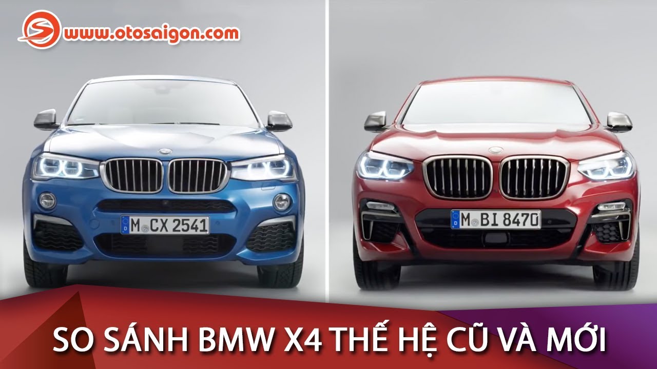 So sánh BMW X4 thế hệ cũ và mới