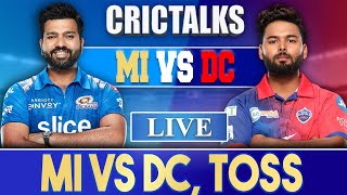 Live: MI Vs DC, Match 69, Mumbai | CRICTALKS | TOSS & PRE-MATCH | IPL LIVE 2022