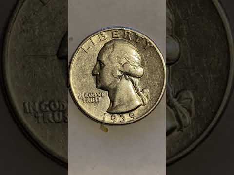 1939 D Quarter  ( precio actual de 25  centavos )