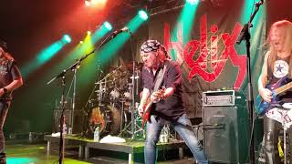 Helix perform &quot;It&#39;s a long way to heaven&quot; and &quot;Wild in the streets&quot;