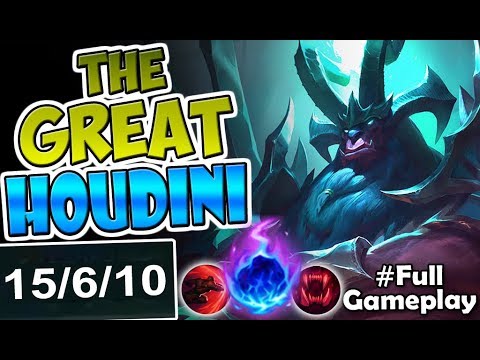 The GREAT HOUDINI | New Runes Galio vs Kennen MID | LoL - NEW RUNES SEASON 8 Full Gameplay