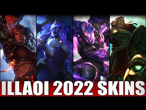ALL ILLAOI SKINS 2022 - Including Cosmic Invoker Illaoi