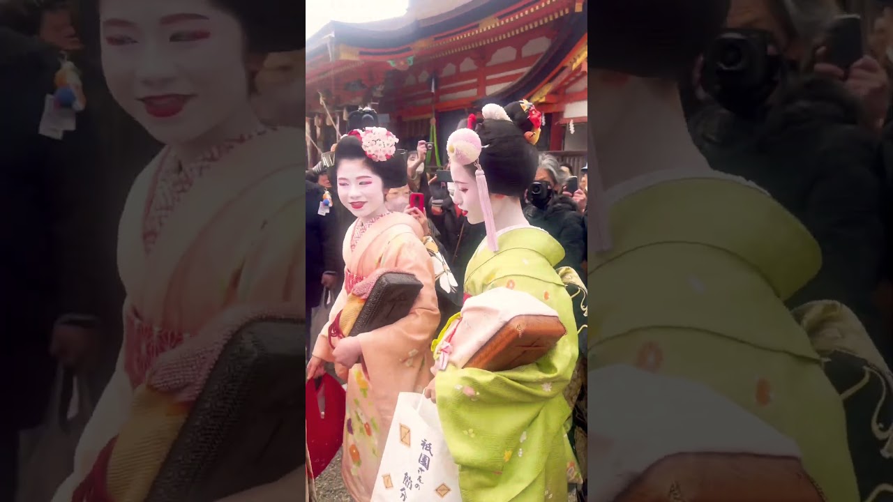 節分祭　可愛い舞妓さん