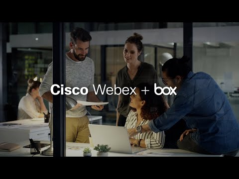 Webex and Box | Better Together