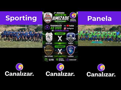Sporting X Panela: 2ª rodada Copa da Amizade Veteranos 2026 Distritos de Pregos/MG