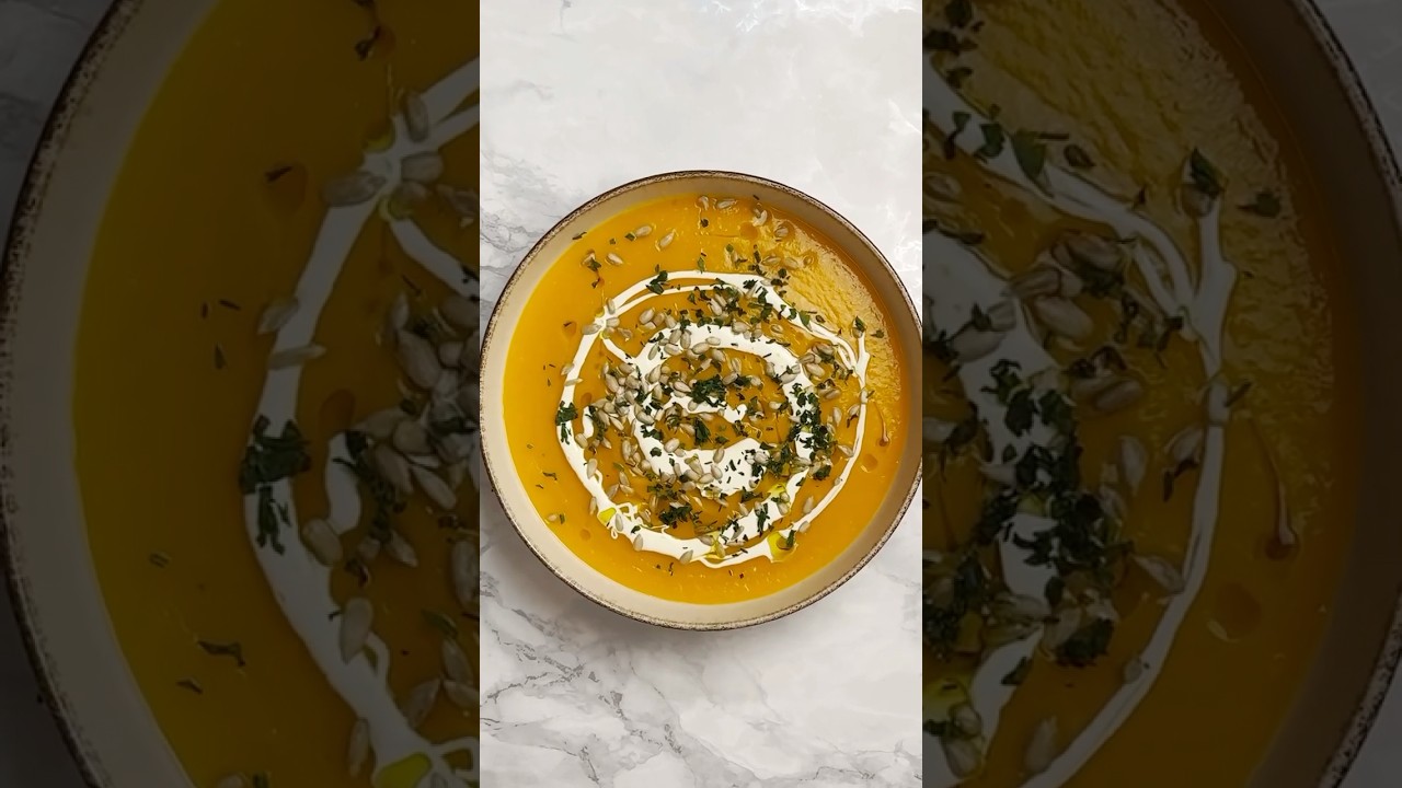 Classic Creamy Roasted Butternut Squash Soup video
