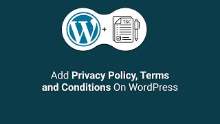 How to Add Privacy Policy, Terms and Condition page in WordPress Website | WP Auto Terms | 2020