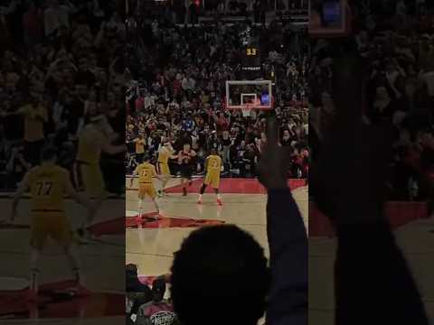 Chicago Bulls half court game winner! 🏀